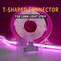 Crystal T-shaped Connector for  led strips